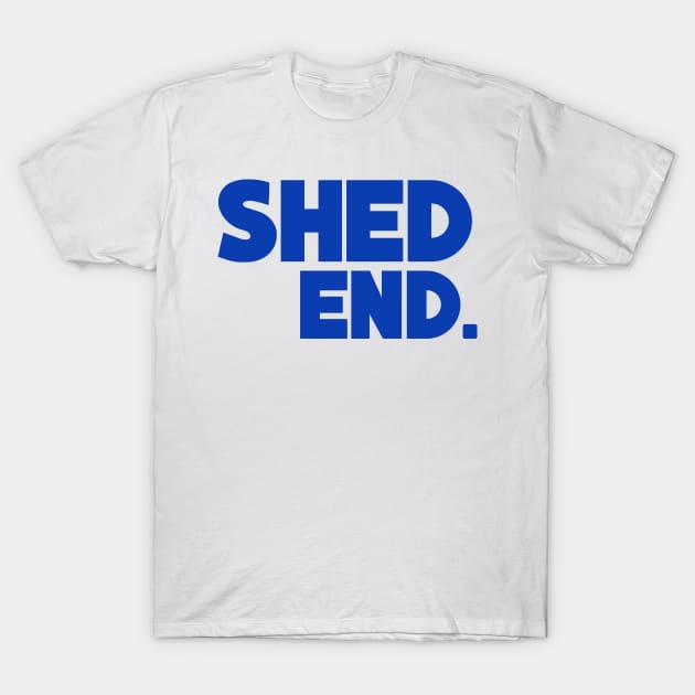 The Shed End T-Shirt by FootballArcade